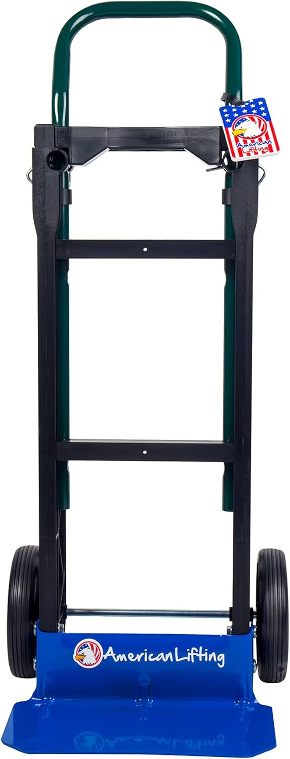 400 lb Capacity Ultra Lightweight Super Strong Nylon Convertible Hand Truck & Dolly