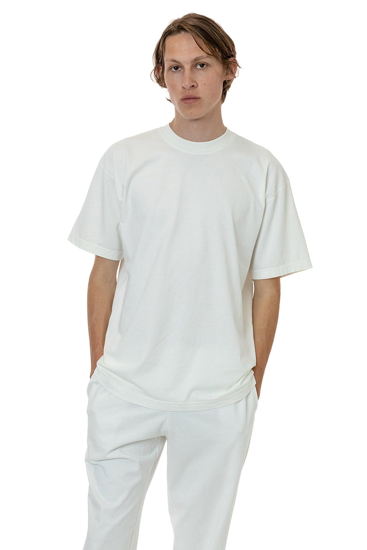 1801 - 6.5oz T-Shirt, Made In USA, Garment-Dyed, Shrink-Free, Relaxed Fit