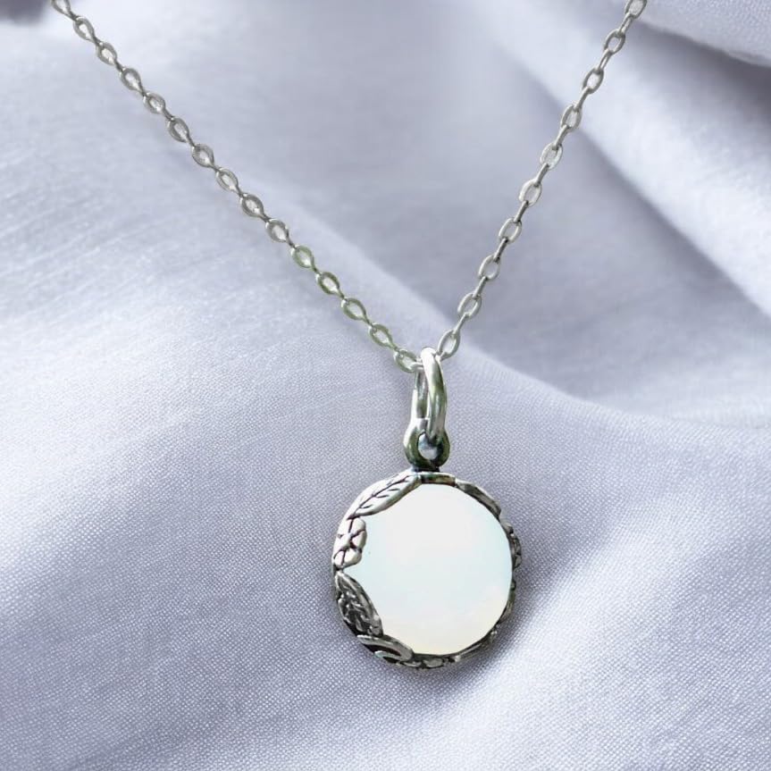 Bottled Up Designs Handmade Vintage Necklace, Recycled Mason Jar, Sterling Silver, Eco Friendly, Made in USA, Birthday Gifts, Mothers Day, Women, Anniversary (Mason jar (Aqua))