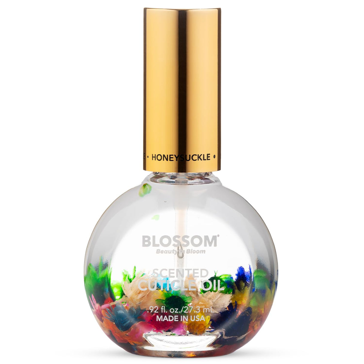 Blossom Scented Cuticle Oil, Infused with Real Flowers, Hydrating, Moisturizing, Strengthening, Made in USA, 0.5 fl. oz, Amazon Exclusive, Watermelon