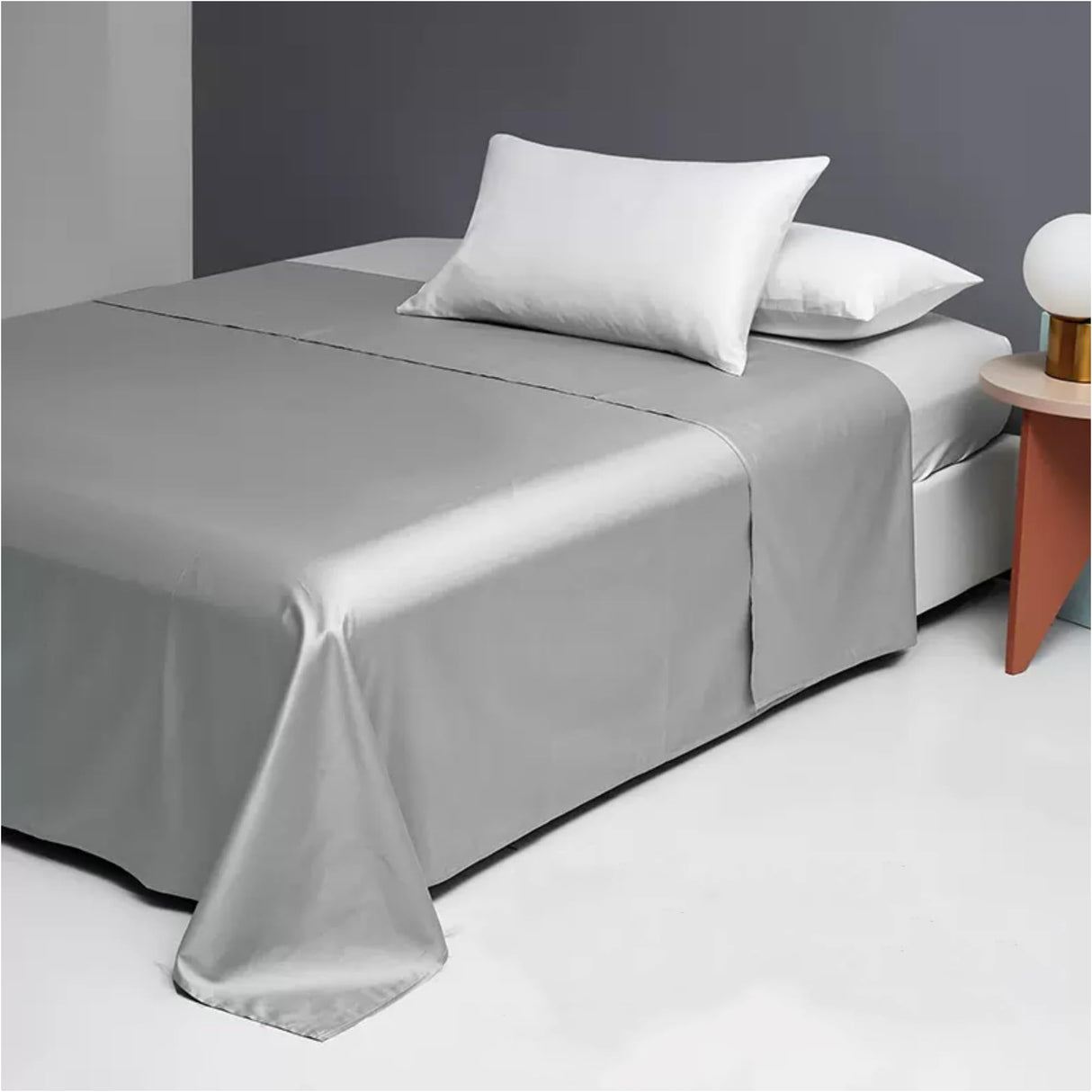 I Pcs 22 Momme Flat Silk Sheet, 100% Mulberry Silk Bed Sheets, Real Silk Flat Sheet, Grade 6A Organic Silk Bedding Made in USA, Hypoallergenic, Ultra Soft and Breathable (Pink, Full)