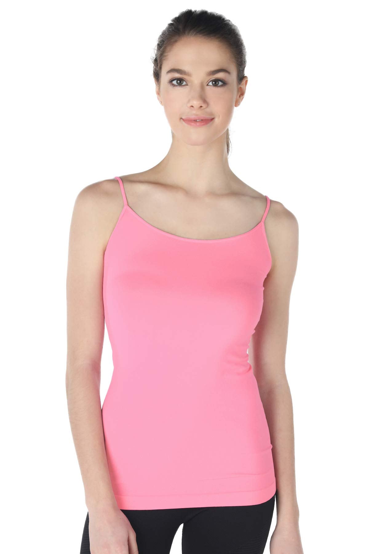 NIKIBIKI Women Seamless Basic Camisole, Made in U.S.A, One Size
