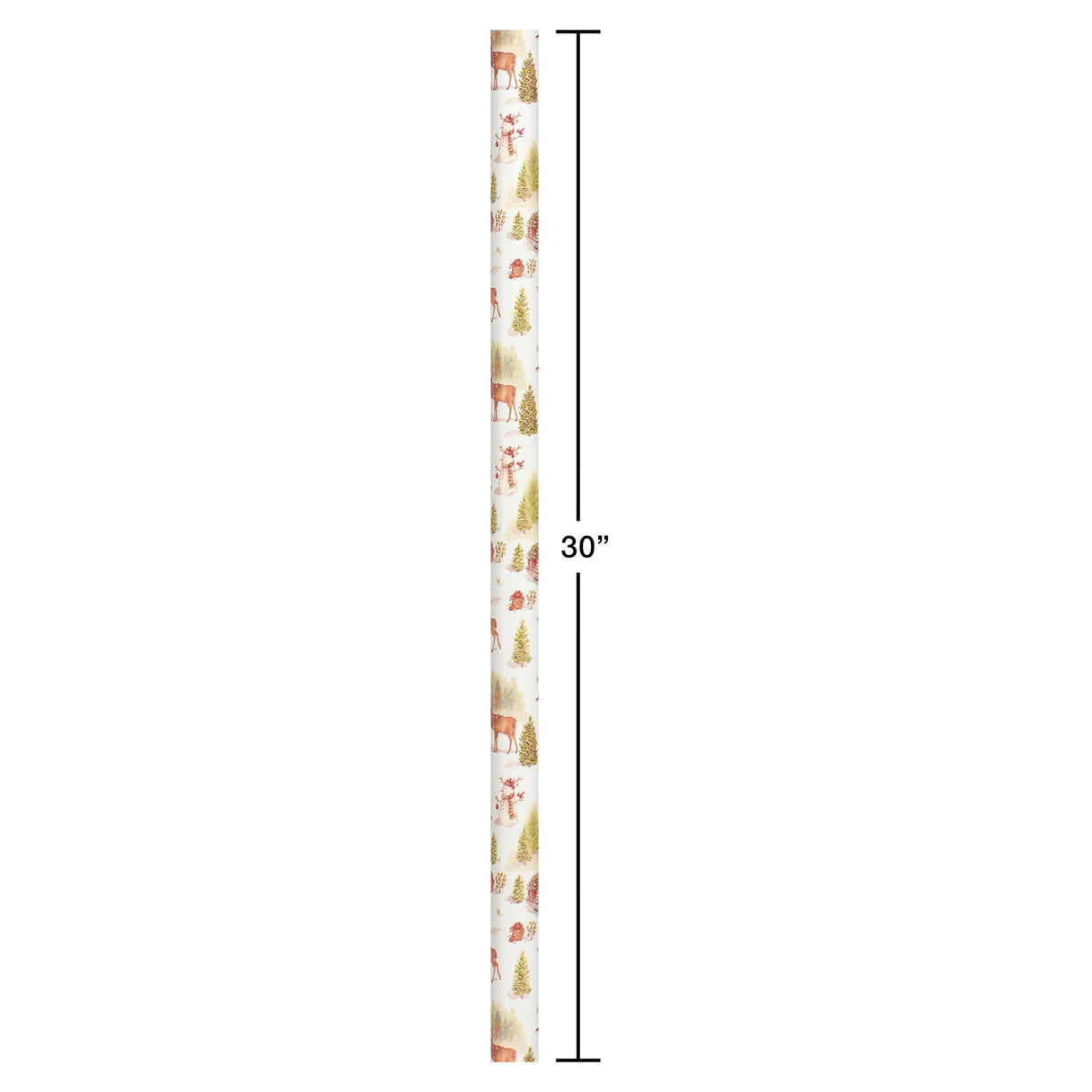 American Greetings 120 sq. ft. Christmas Wrapping Paper Set, Tan, Plaid, Snowman and Christmas Text (4 Rolls 30 in. x 12 ft., 7 Bows, 30 Gift Tags)