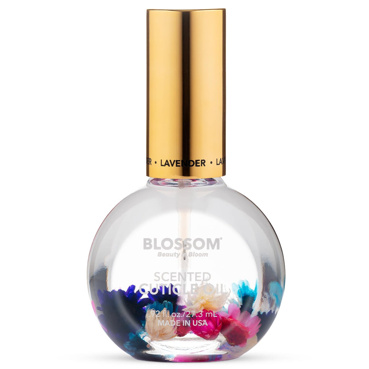 Blossom Scented Cuticle Oil, Infused with Real Flowers, Hydrating, Moisturizing, Strengthening, Made in USA, 0.5 fl. oz, Amazon Exclusive, Watermelon