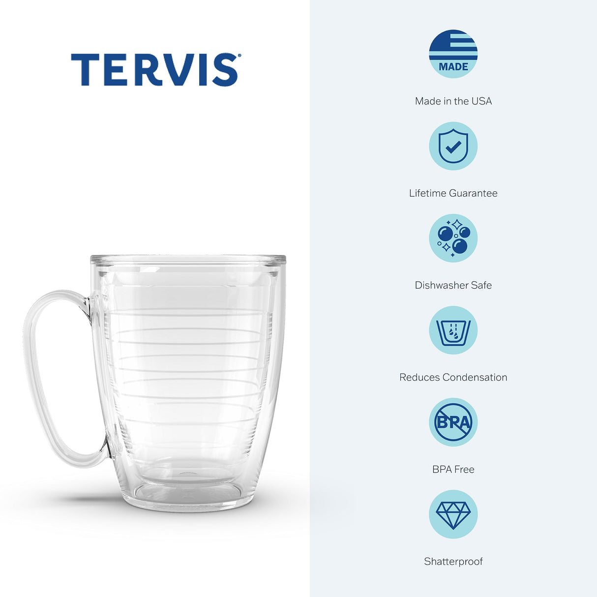 Tervis Peanuts Christmas Collage Made in USA Double Walled Insulated Tumbler Travel Cup Keeps Drinks Cold & Hot, 24oz, Classic