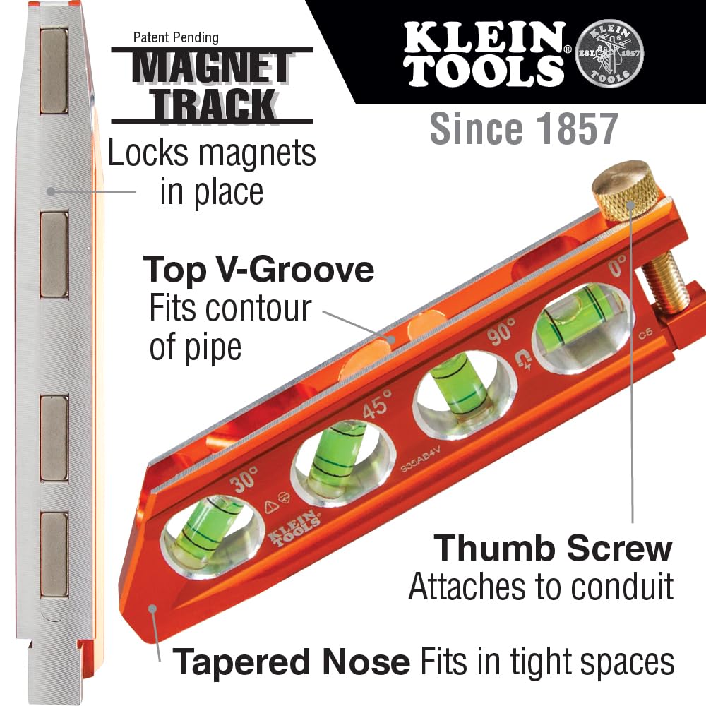 Klein Tools 85191 Screwdriver / Conduit Reamer, Made in USA, Conduit Fitting and Reaming Screwdriver for 1/2-Inch, 3/4-Inch, and 1-Inch Thin-Wall Conduit