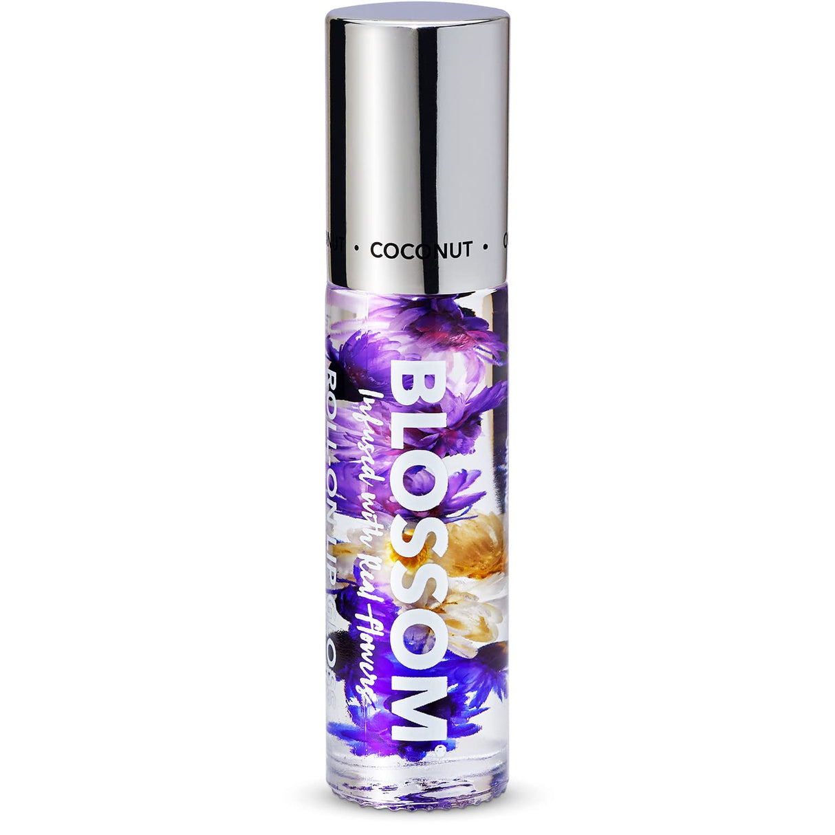 Blossom Scented Roll on Lip Gloss, Infused with Real Flowers, Made in USA, 0.20 fl. oz./5.9ml, Watermelon