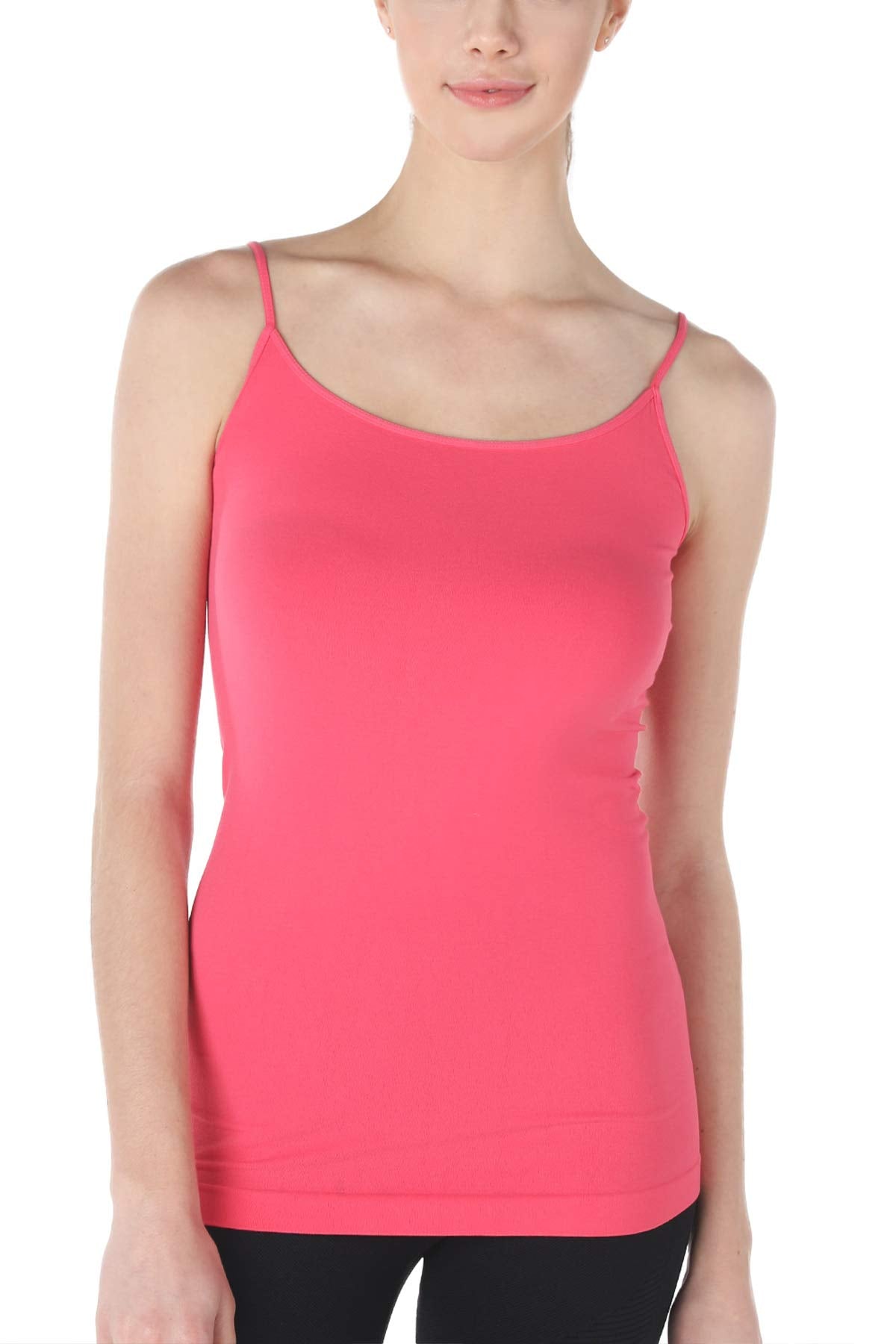 NIKIBIKI Women Seamless Basic Camisole, Made in U.S.A, One Size