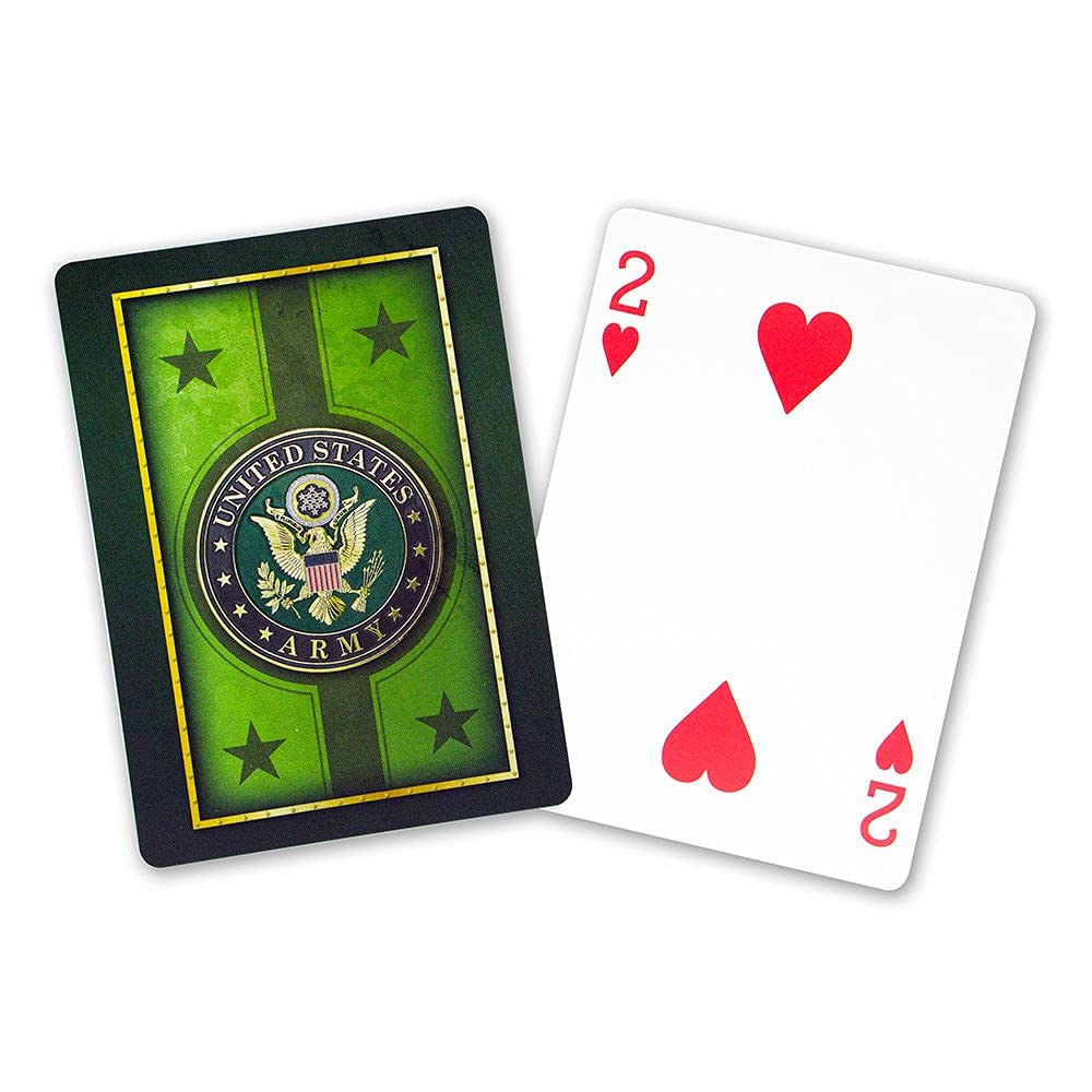 Springbok - United States Army Playing Cards - Officially Licensed 52 Playing Card Deck - Made in USA