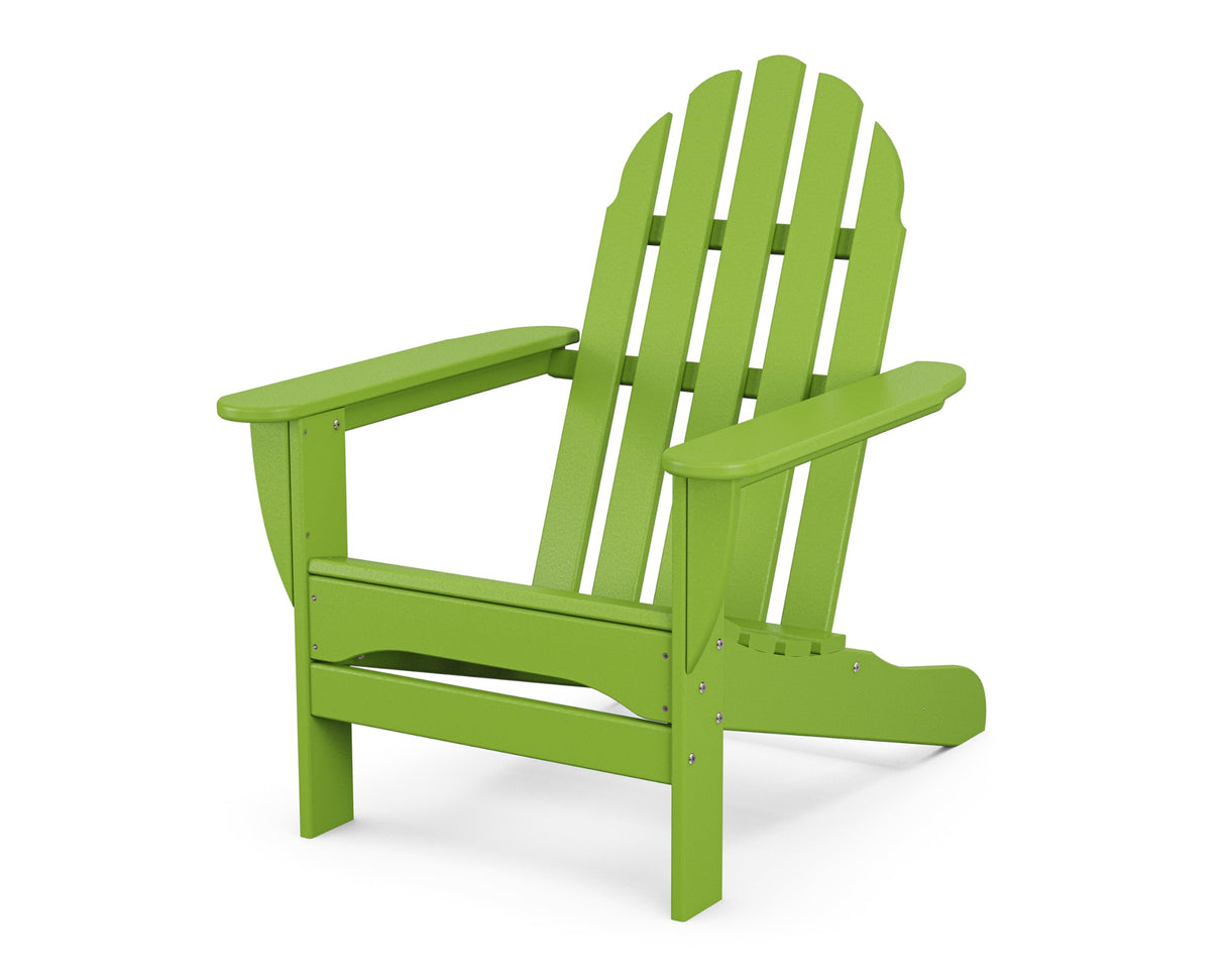 POLYWOOD AD4030PB Classic Outdoor Adirondack Chair, Pacific Blue