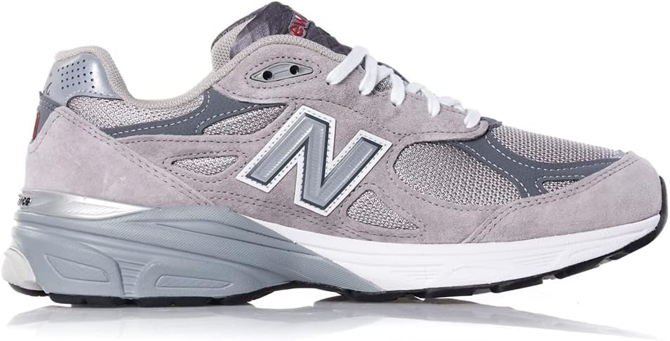 New Balance 990 V3 Made in USA M990NB3 US Grey, Grey, 10.5 US