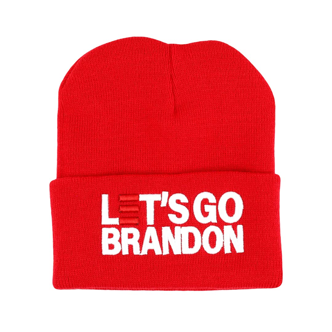 Made in USA Exclusive 2024 47th President 3D Trump Skull Knit Beanie Cap President Beanie Hat