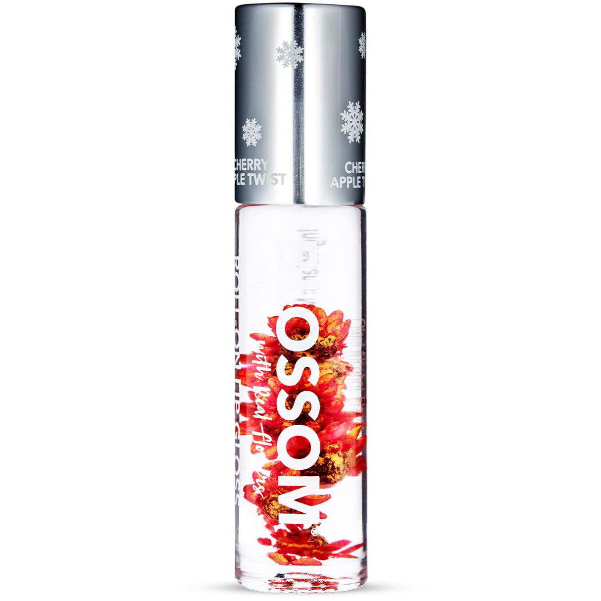Blossom Scented Roll on Lip Gloss, Infused with Real Flowers, Made in USA, 0.20 fl. oz./5.9ml, Watermelon