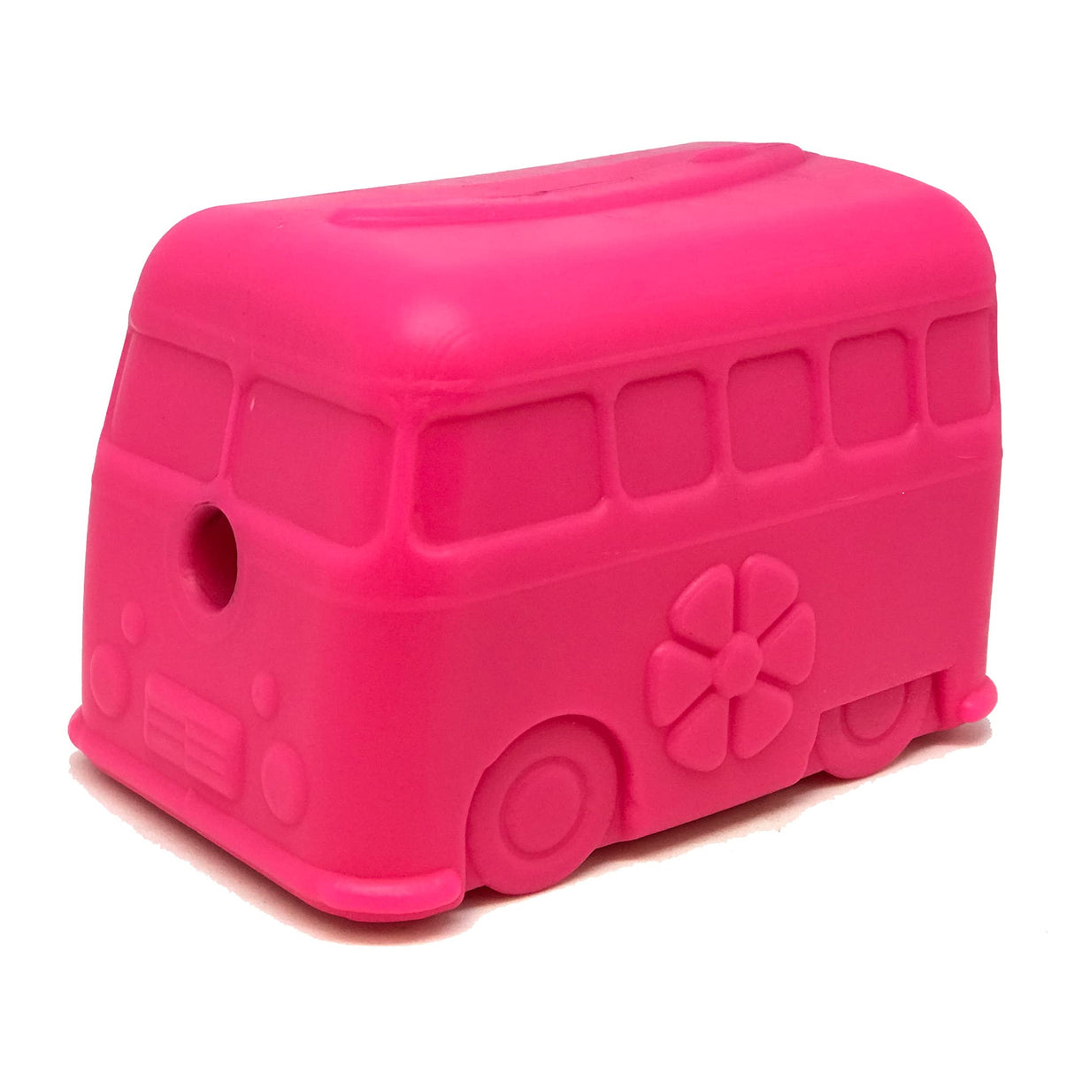 SodaPup Honey Pot – Durable Dog Treat Dispenser & Enrichment Toy Made in USA from Non-Toxic, Pet Safe, Food Safe Natural Rubber Material for Mental Stimulation, Problem Chewing, Calming Nerves, & More