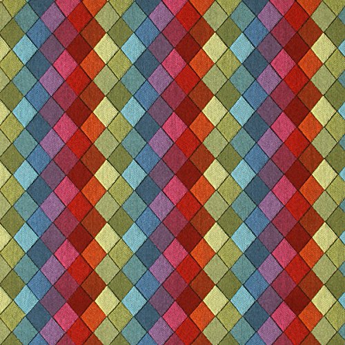 Danny K. Women's Tapestry Zipper Purse Crossbody Handbag, Adjustable Cord, Handmade in USA