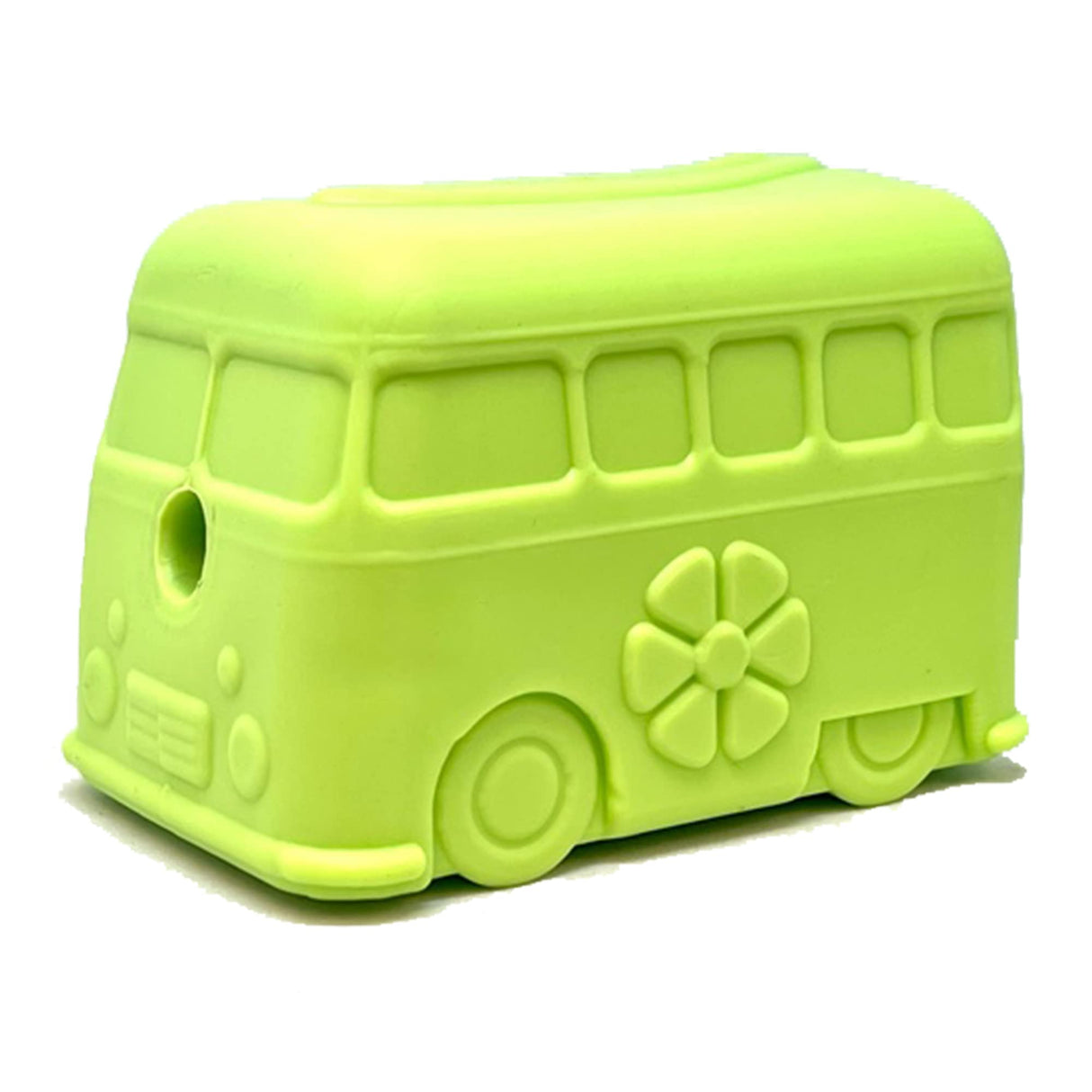 SodaPup Honey Pot – Durable Dog Treat Dispenser & Enrichment Toy Made in USA from Non-Toxic, Pet Safe, Food Safe Natural Rubber Material for Mental Stimulation, Problem Chewing, Calming Nerves, & More