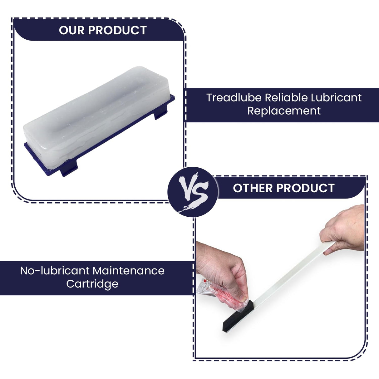 Treadmill Wax Stick APPLICATOR by TREADLUBE Easy to USE P/N WAXAPP - Made in USA