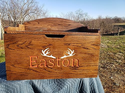 Personalized/Hand Carved/Toy Chest/Toy Box/Chest/Baby Gift/Memory Keeper/Gift/Christmas Present/Made in USA (36, red oak)