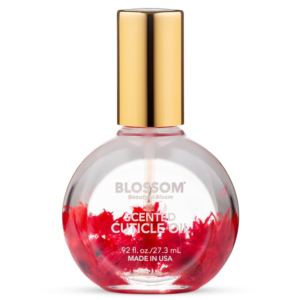 Blossom Scented Cuticle Oil, Infused with Real Flowers, Hydrating, Moisturizing, Strengthening, Made in USA, 0.5 fl. oz, Amazon Exclusive, Watermelon
