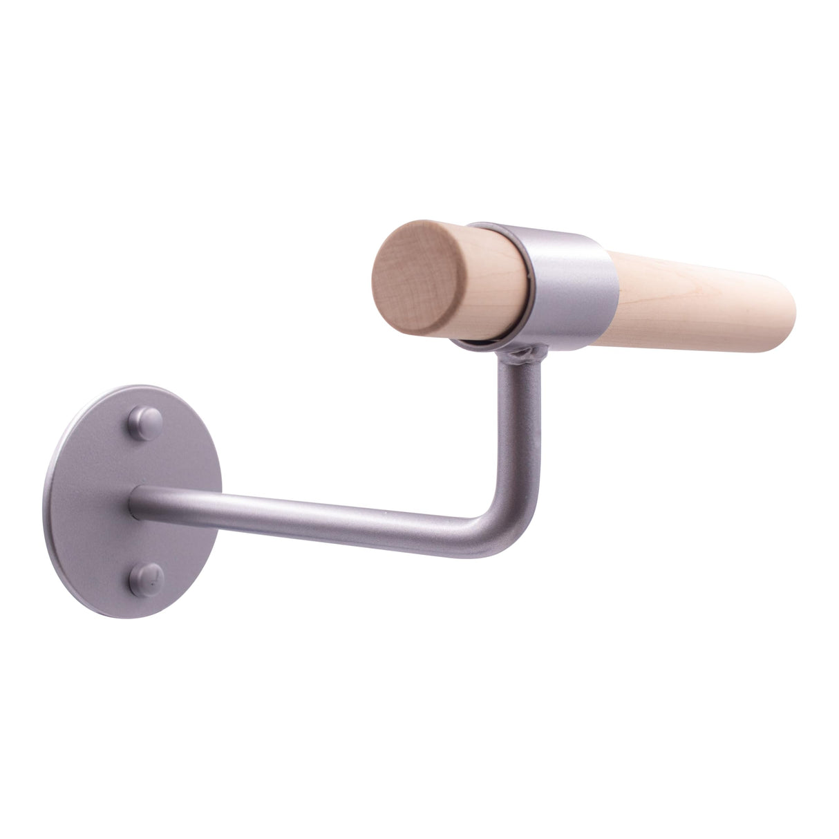 VITA Barre Wall-Mounted Single Ballet Barre, Cambre, Wood | Fixed Height, Made in USA, Home, Studio or Gym Exercise Equipment for Kids & Adults | Dance, Fitness, Pilates