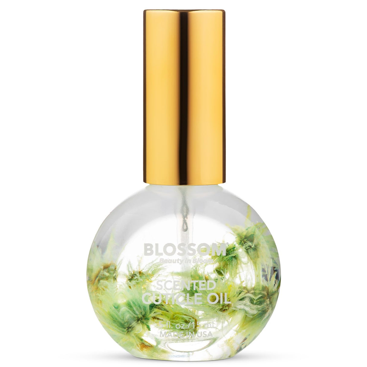 Blossom Scented Cuticle Oil, Infused with Real Flowers, Hydrating, Moisturizing, Strengthening, Made in USA, 0.5 fl. oz, Amazon Exclusive, Watermelon