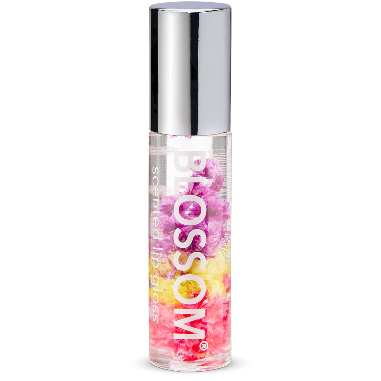 Blossom Scented Roll on Lip Gloss, Infused with Real Flowers, Made in USA, 0.20 fl. oz./5.9ml, Watermelon