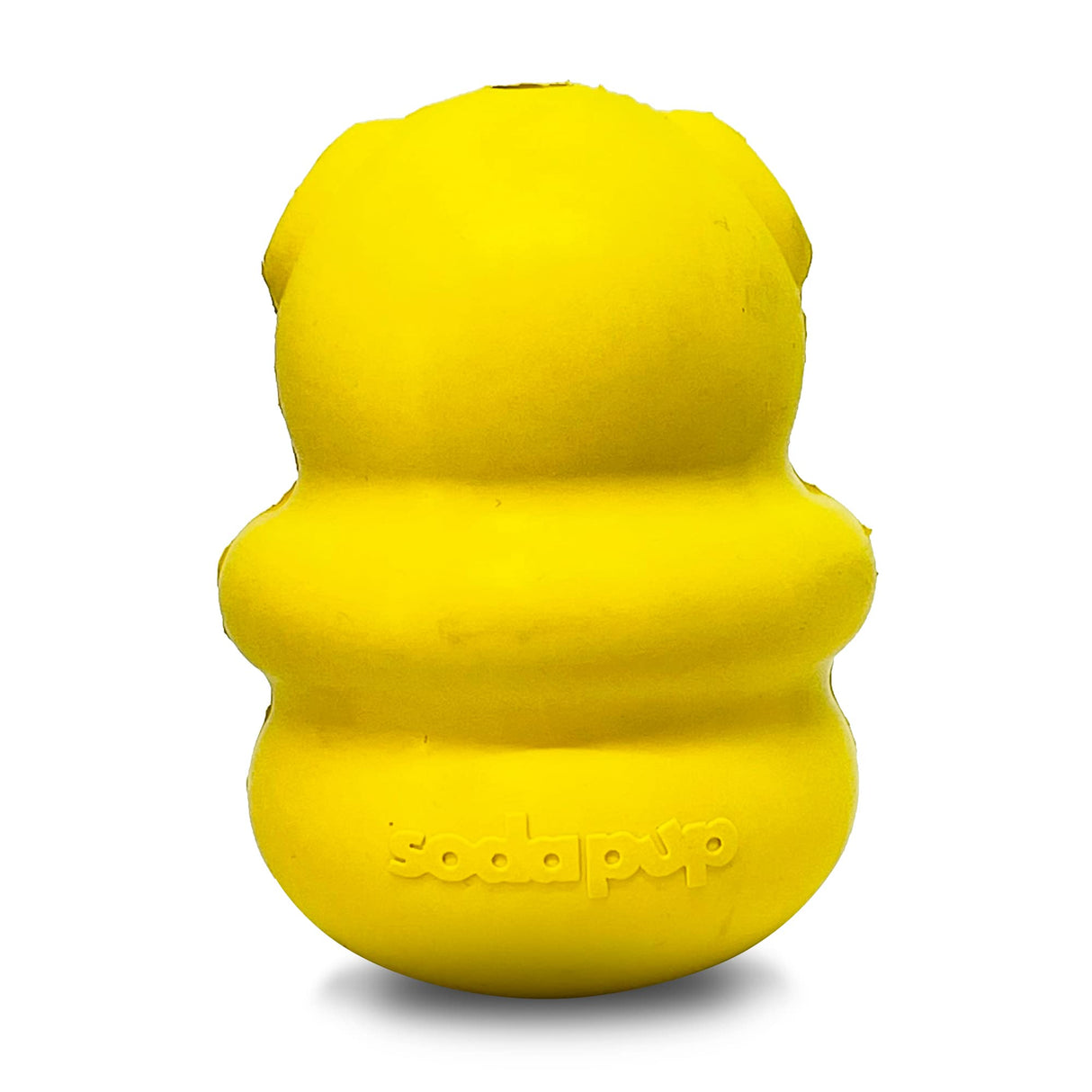 SodaPup Honey Pot – Durable Dog Treat Dispenser & Enrichment Toy Made in USA from Non-Toxic, Pet Safe, Food Safe Natural Rubber Material for Mental Stimulation, Problem Chewing, Calming Nerves, & More