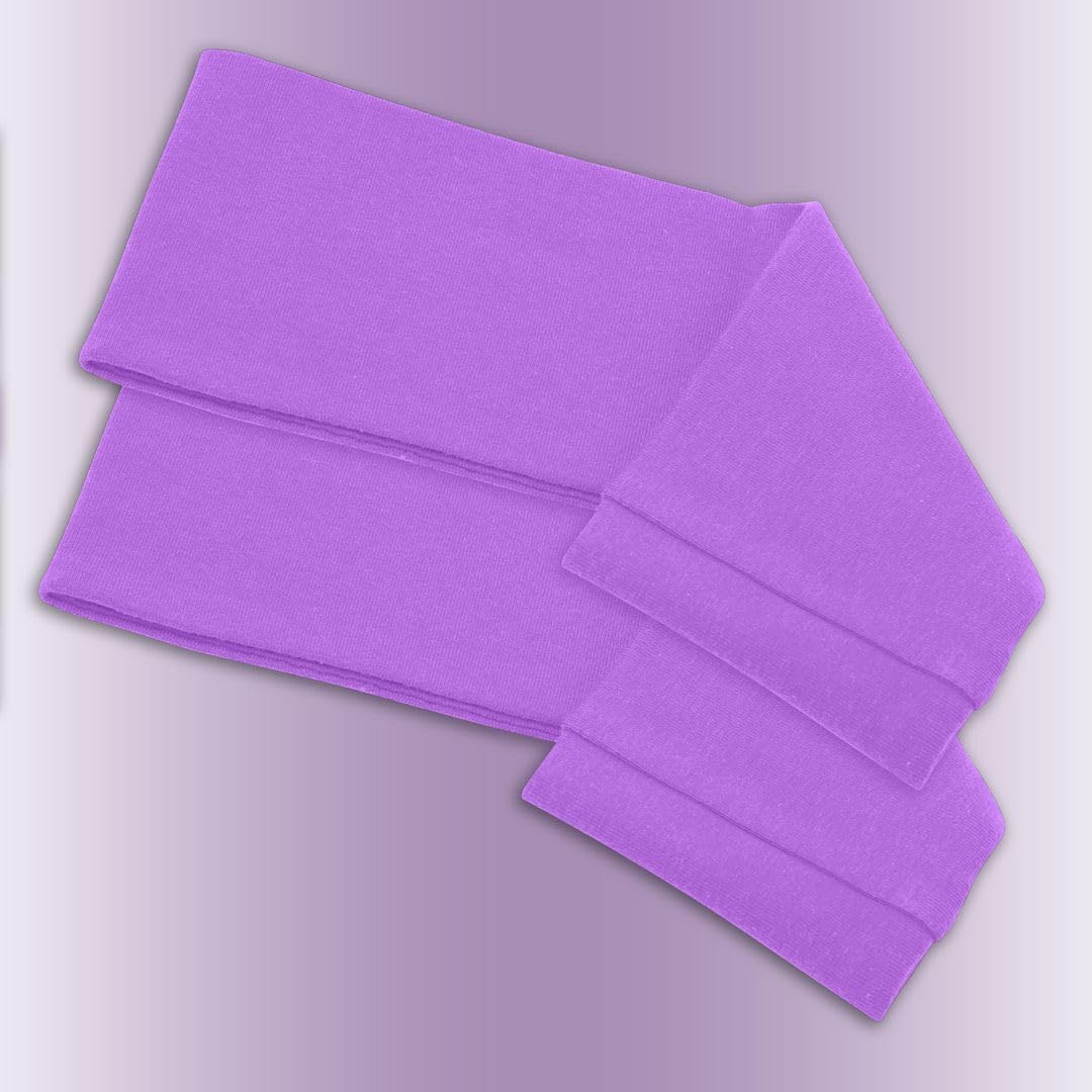 Men's Cotton Headbands Sweatbands 3" Wide Sports Fitness Yoga Fashion Made in USA