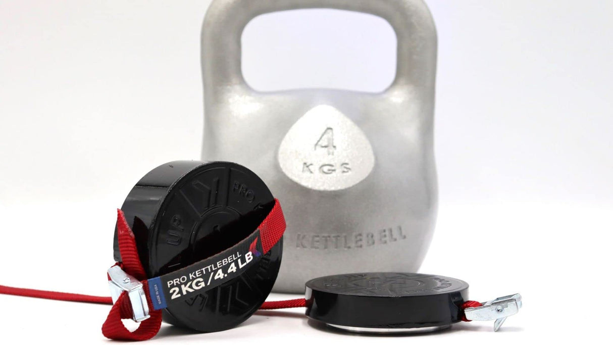 Magnetic Chip Weight Plate: Make your kettlebell, dumbbell, barbell, club, mace and more gym equipment instantly adjustable