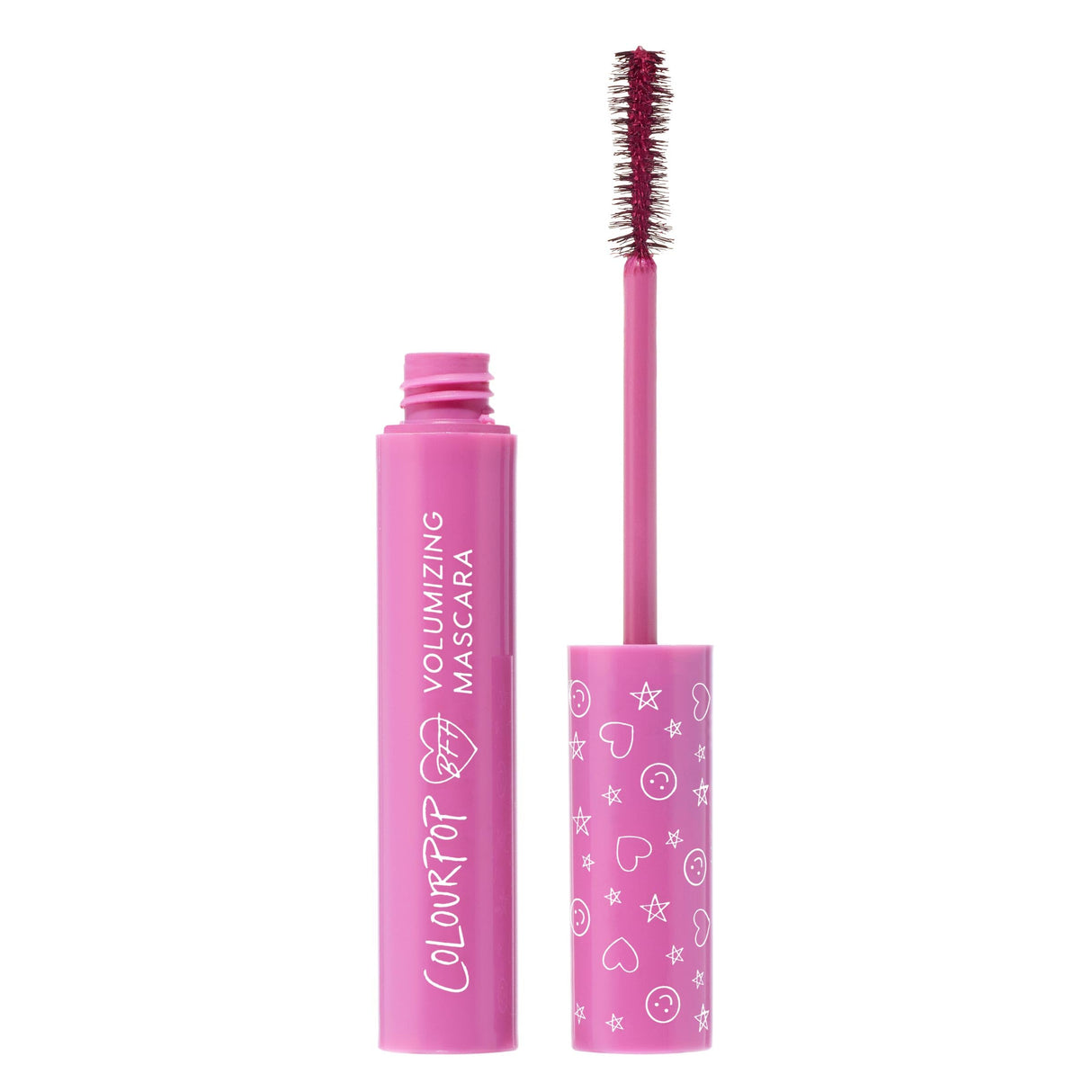 ColourPop BFF Mascara - Volumizing, Lifting & Lengthening Mascara - Buildable Black Mascara with a Twisted, Nylon Fiber Brush - Cruelty Free Eye Makeup - Blue Ya Mind (.24 fl oz)