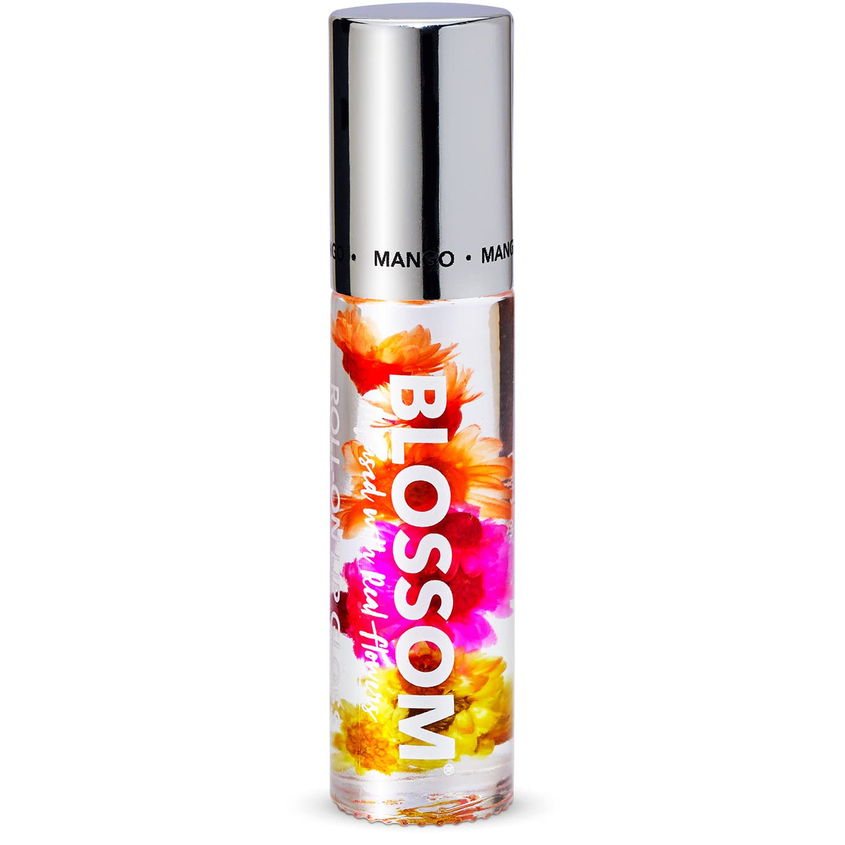 Blossom Scented Roll on Lip Gloss, Infused with Real Flowers, Made in USA, 0.20 fl. oz./5.9ml, Watermelon