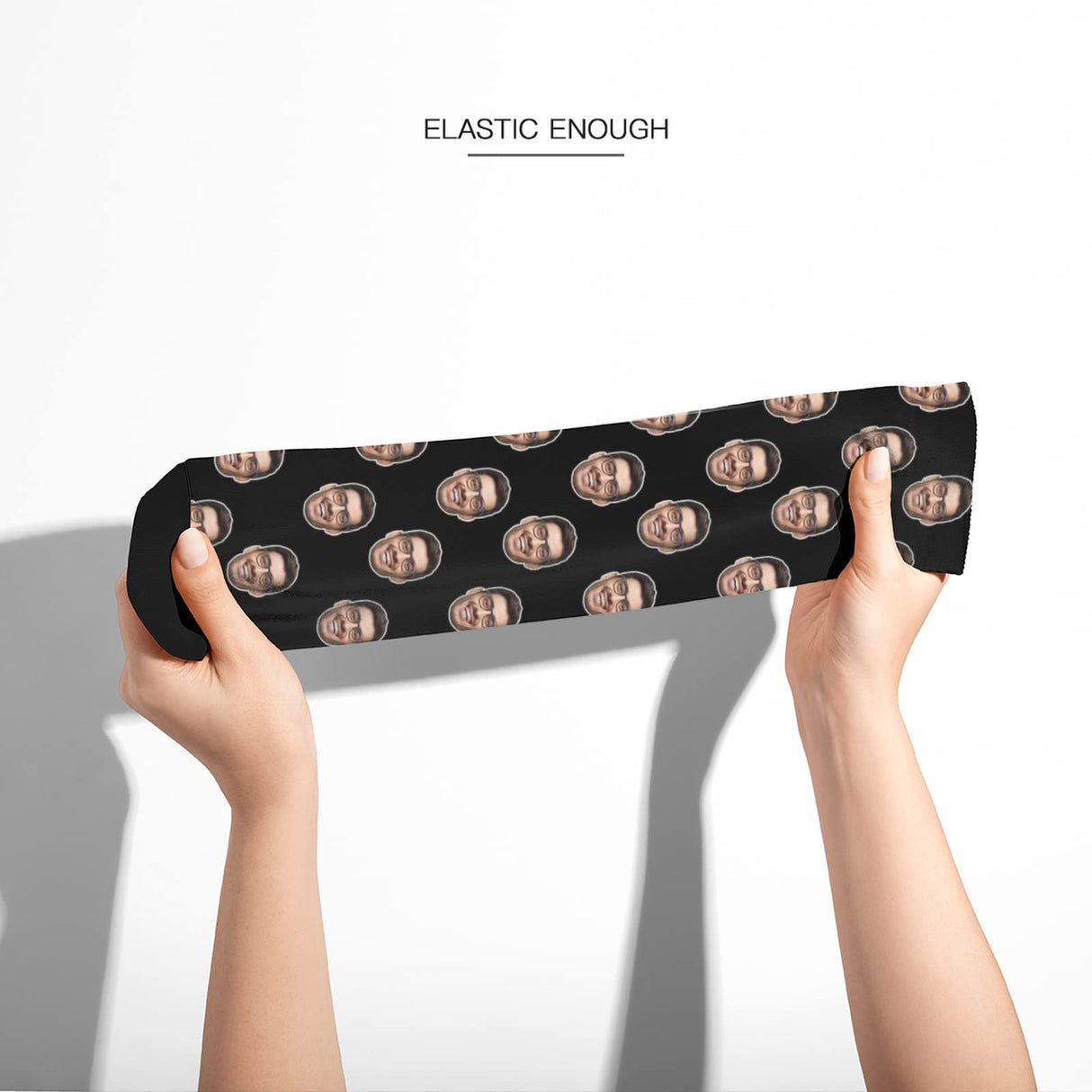 Custom Socks with Picture:Made in USA,Customized Face Socks,Personalized Socks Memorial Gift for Men Women Kid