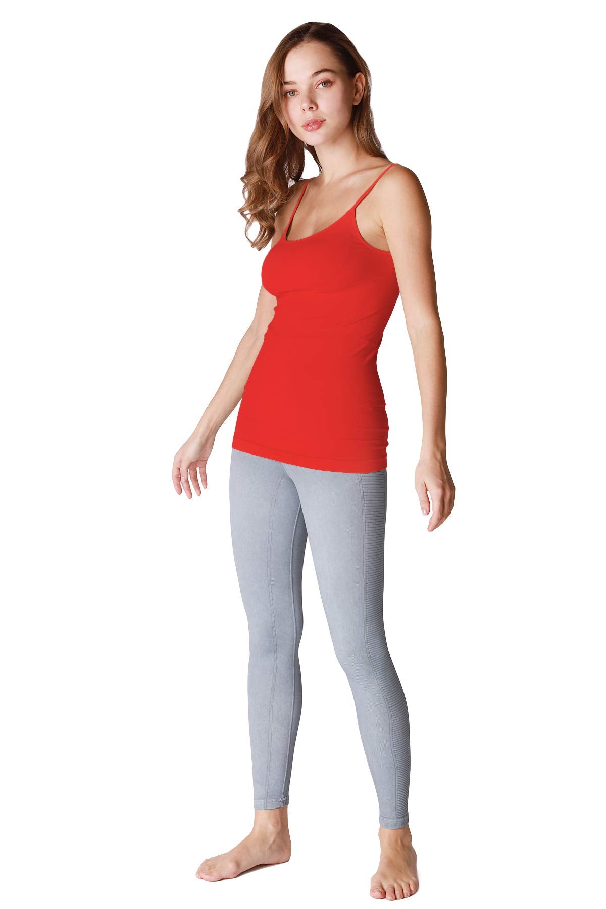 NIKIBIKI Women Seamless Basic Camisole, Made in U.S.A, One Size