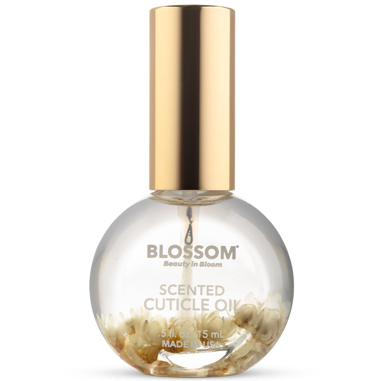 Blossom Scented Cuticle Oil, Infused with Real Flowers, Hydrating, Moisturizing, Strengthening, Made in USA, 0.5 fl. oz, Amazon Exclusive, Watermelon