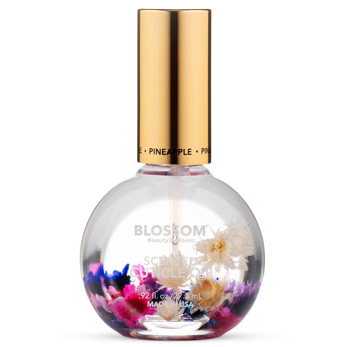 Blossom Scented Cuticle Oil, Infused with Real Flowers, Hydrating, Moisturizing, Strengthening, Made in USA, 0.5 fl. oz, Amazon Exclusive, Watermelon