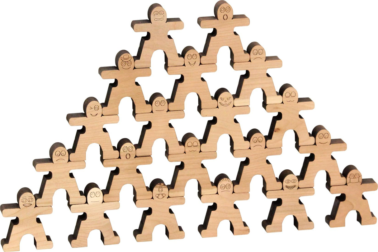 Stacking Dudes (20pc Set) - Made in USA