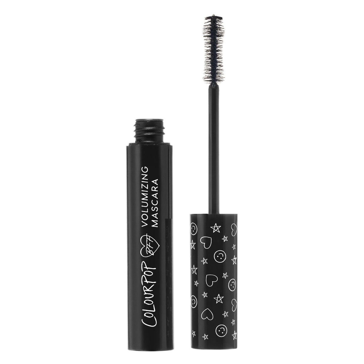 ColourPop BFF Mascara - Volumizing, Lifting & Lengthening Mascara - Buildable Black Mascara with a Twisted, Nylon Fiber Brush - Cruelty Free Eye Makeup - Blue Ya Mind (.24 fl oz)