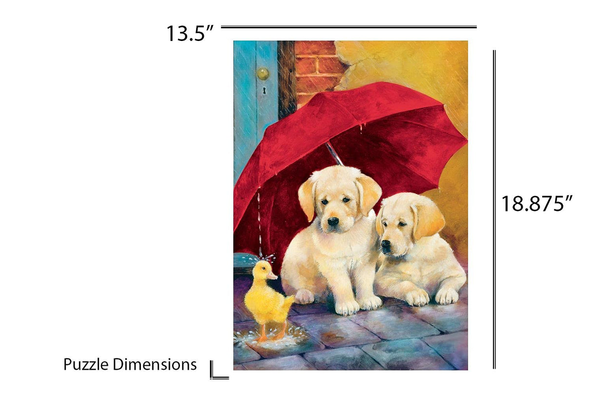 Springbok 60 Piece Children's Jigsaw Puzzle Everything's Ducky - Made in USA