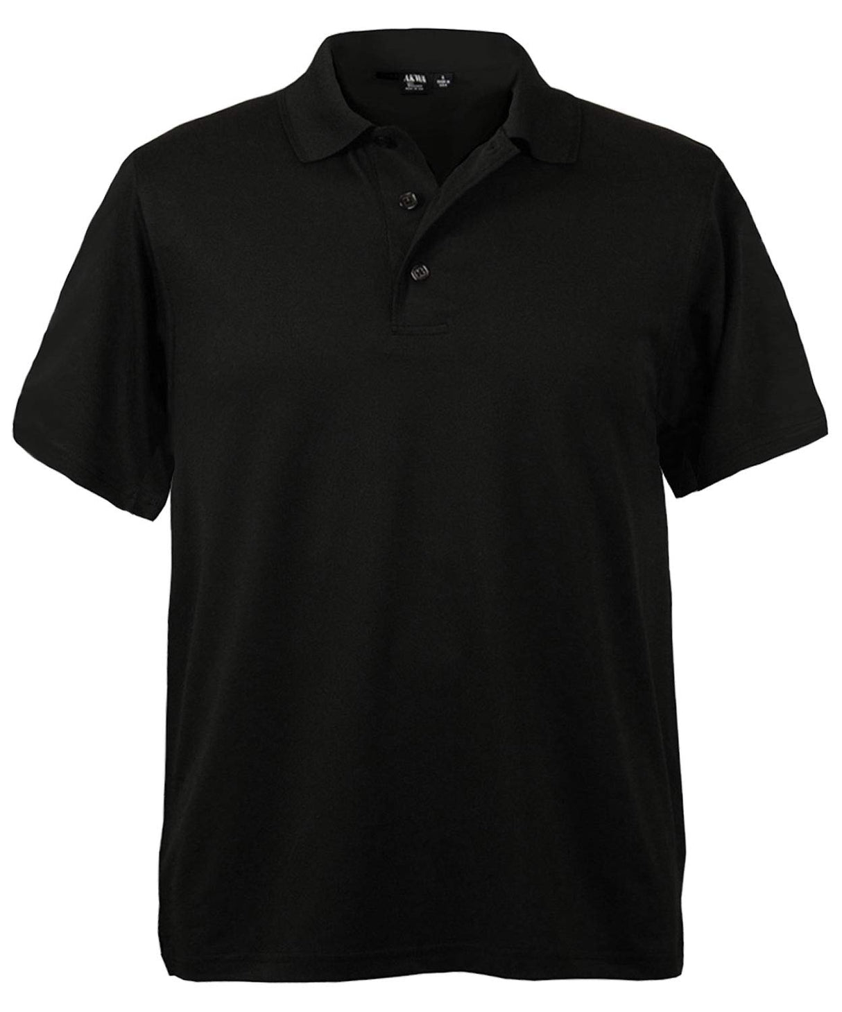 Akwa Made in USA Men's Stretch Poly Jersey Dry Wicking Polo