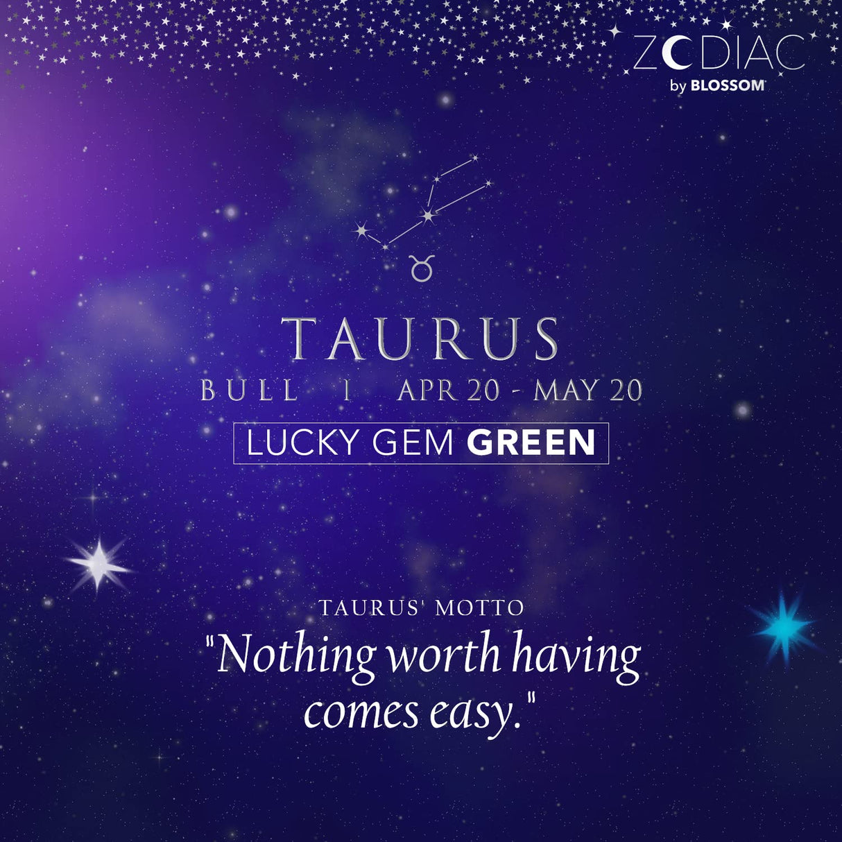 Blossom Zodiac Sign Roll-On Lip Gloss, Vanilla Scented + Moisturizing with Crystals, Made in USA, 0.20 fl. oz./5.9ml, Aquarius