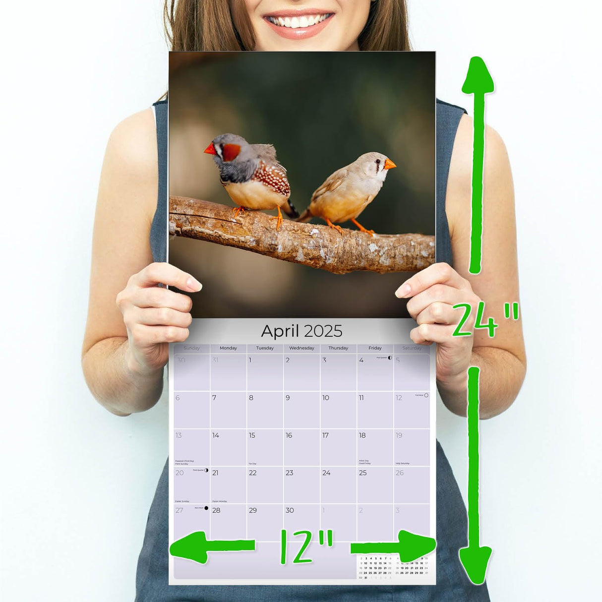 Trump Calendar 2025 Donald Trump Gifts 45 47 President Monthly Wall Calender 12 Month - MAGA - Made In The USA