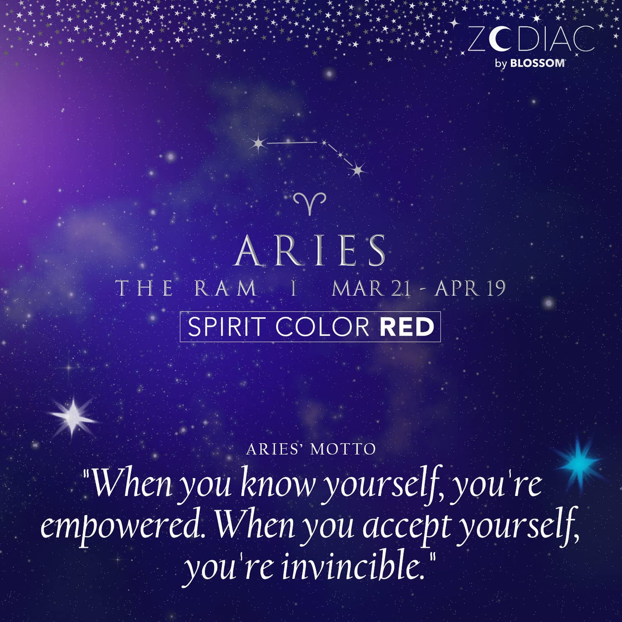 Blossom Zodiac Sign Roll-On Lip Gloss, Vanilla Scented + Moisturizing with Crystals, Made in USA, 0.20 fl. oz./5.9ml, Aquarius