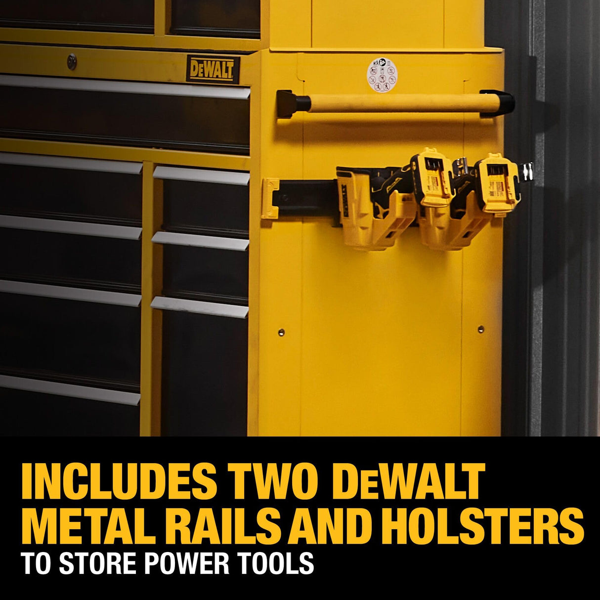 DEWALT Tool Chest with 9 Drawers, 41 Inch, 100lb Drawer Capacity, DEWALT Workshop Storage System Compatible (DWST41092)