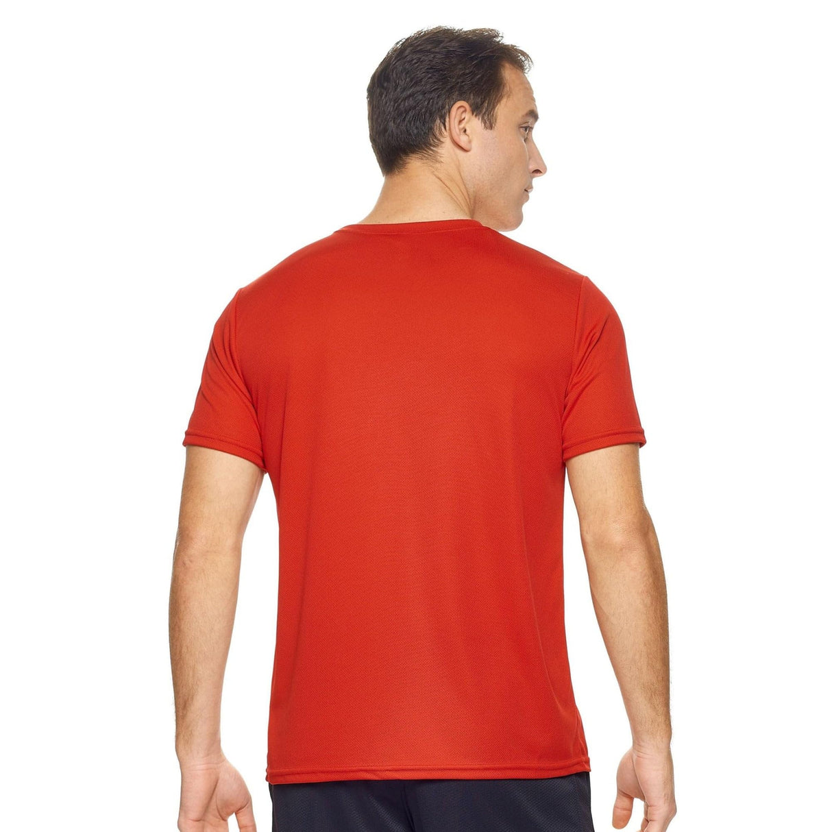 Expert Brand USA-Made Men's Oxymesh Crewneck Short Sleeve Active T-Shirt for Sports Hiking Running Gym