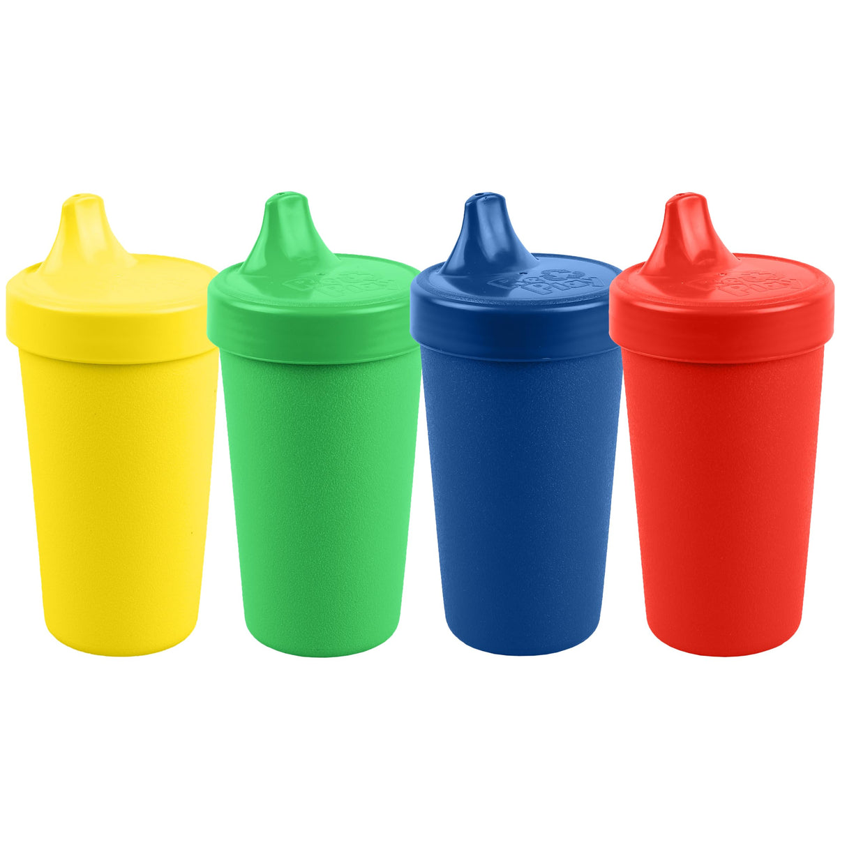Re-Play Made in USA 10 Oz. Sippy Cups for Toddlers, Pack of 4 - Reusable Spill Proof Cups for Kids, Dishwasher/Microwave Safe - Hard Spout Sippy Cups for Toddlers 3.13" x 6.25", Desert Roses