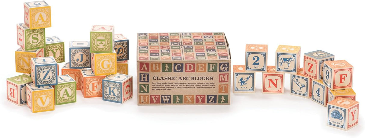 Uncle Goose Classic ABC Blocks - Made in The USA