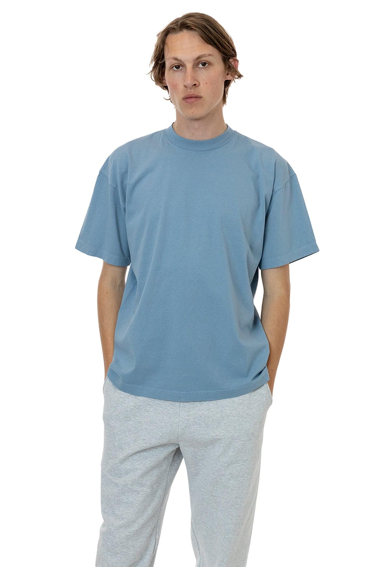 1801 - 6.5oz T-Shirt, Made In USA, Garment-Dyed, Shrink-Free, Relaxed Fit