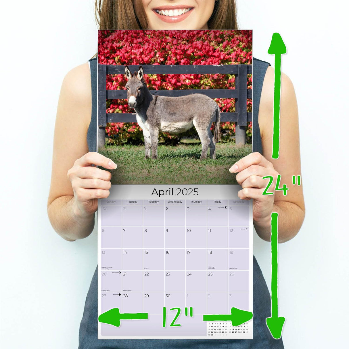 Trump Calendar 2025 Donald Trump Gifts 45 47 President Monthly Wall Calender 12 Month - MAGA - Made In The USA