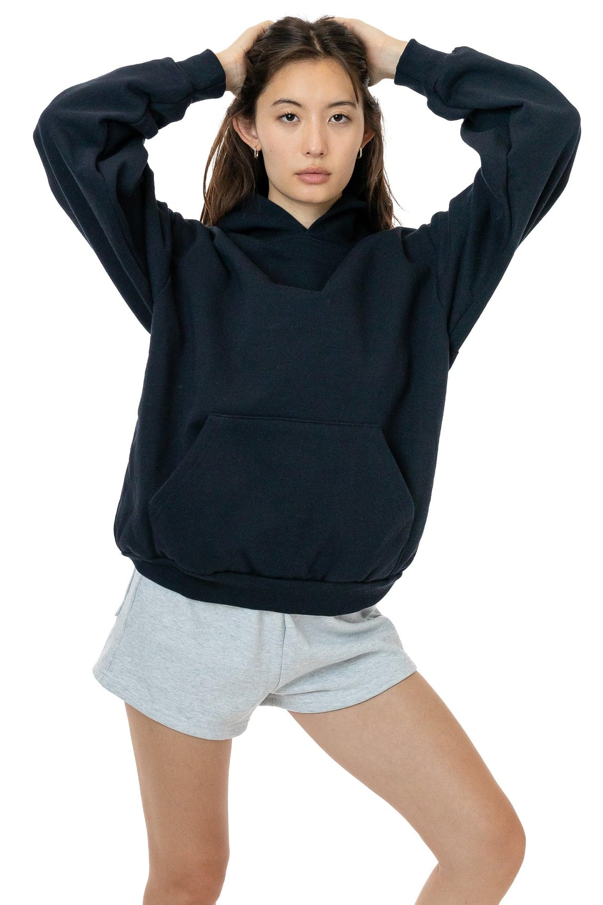 Los Angeles Apparel Heavy Fleece Hoodie (Piece Dye)