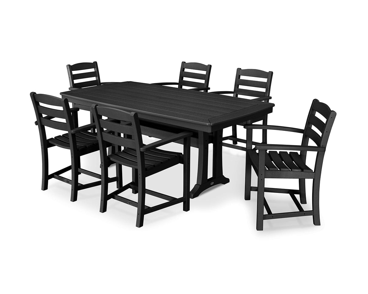 POLYWOOD® Dining Set, Slate Grey
